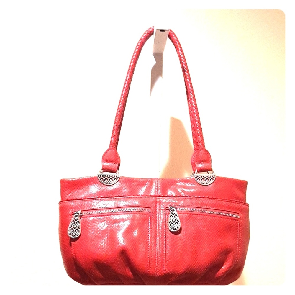 BRIGHTON SNAKESKIN HANDBAG